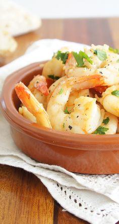 whisky flavour garlic prawns with whisky